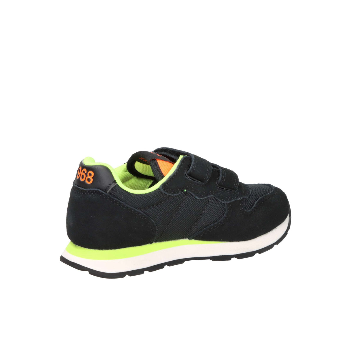 SUN68 Bambini e ragazzi Sneakers bassa Z45302B Nero/Fluo