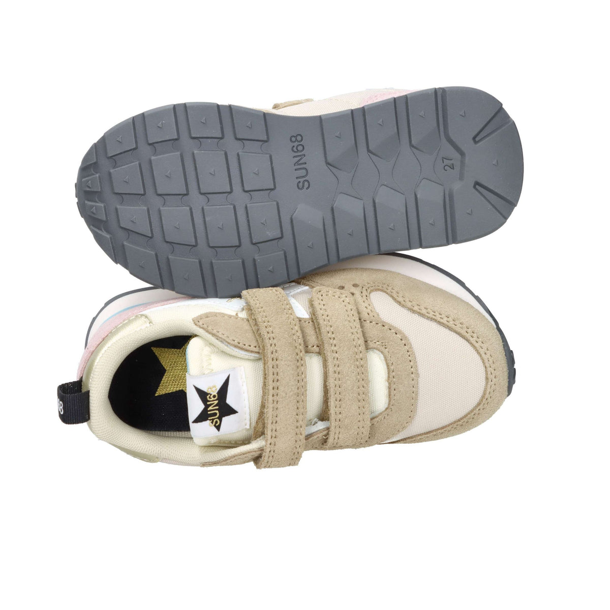 SUN68 Bambine e ragazze Sneakers bassa Z45416B Beige