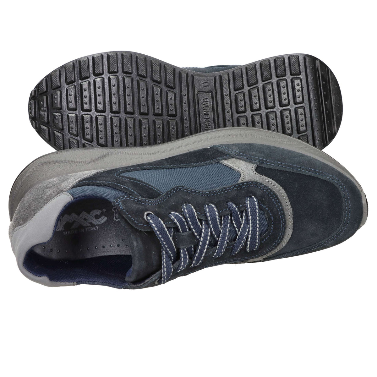 Imac Uomo Sneakers bassa 853550 Blu
