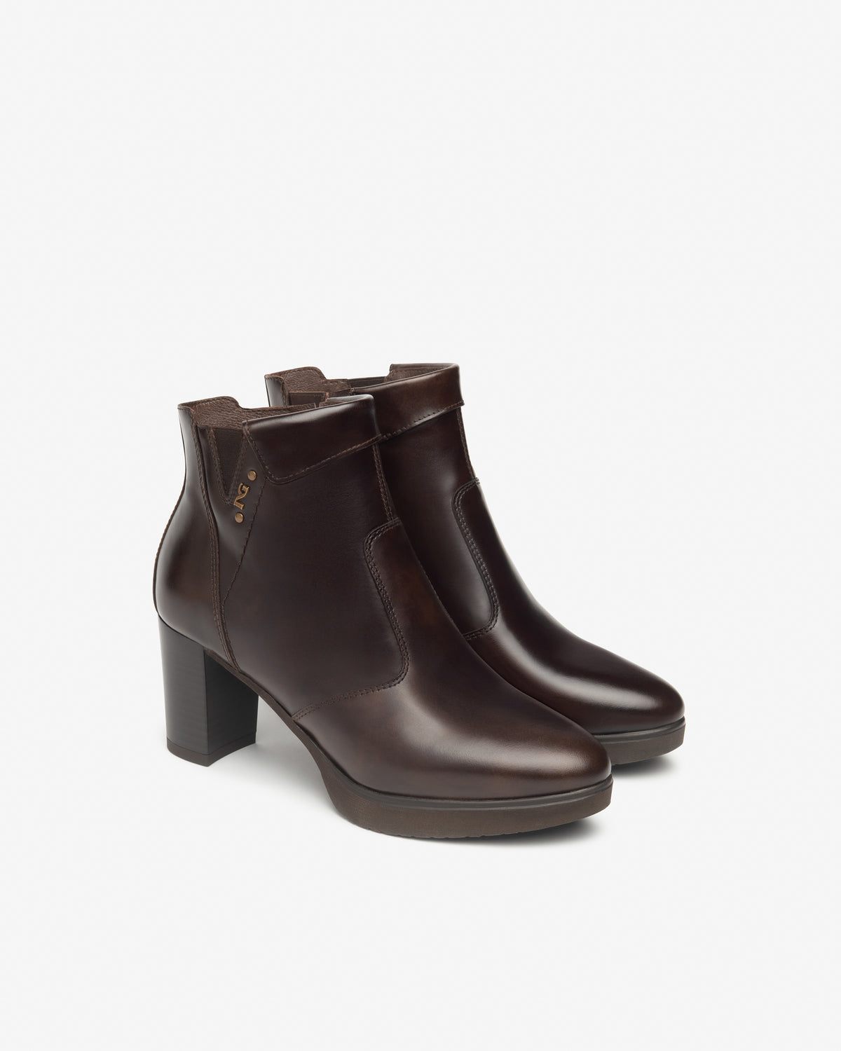 NERO GIARDINI Donna Stivaletti tacco I513801D Marrone
