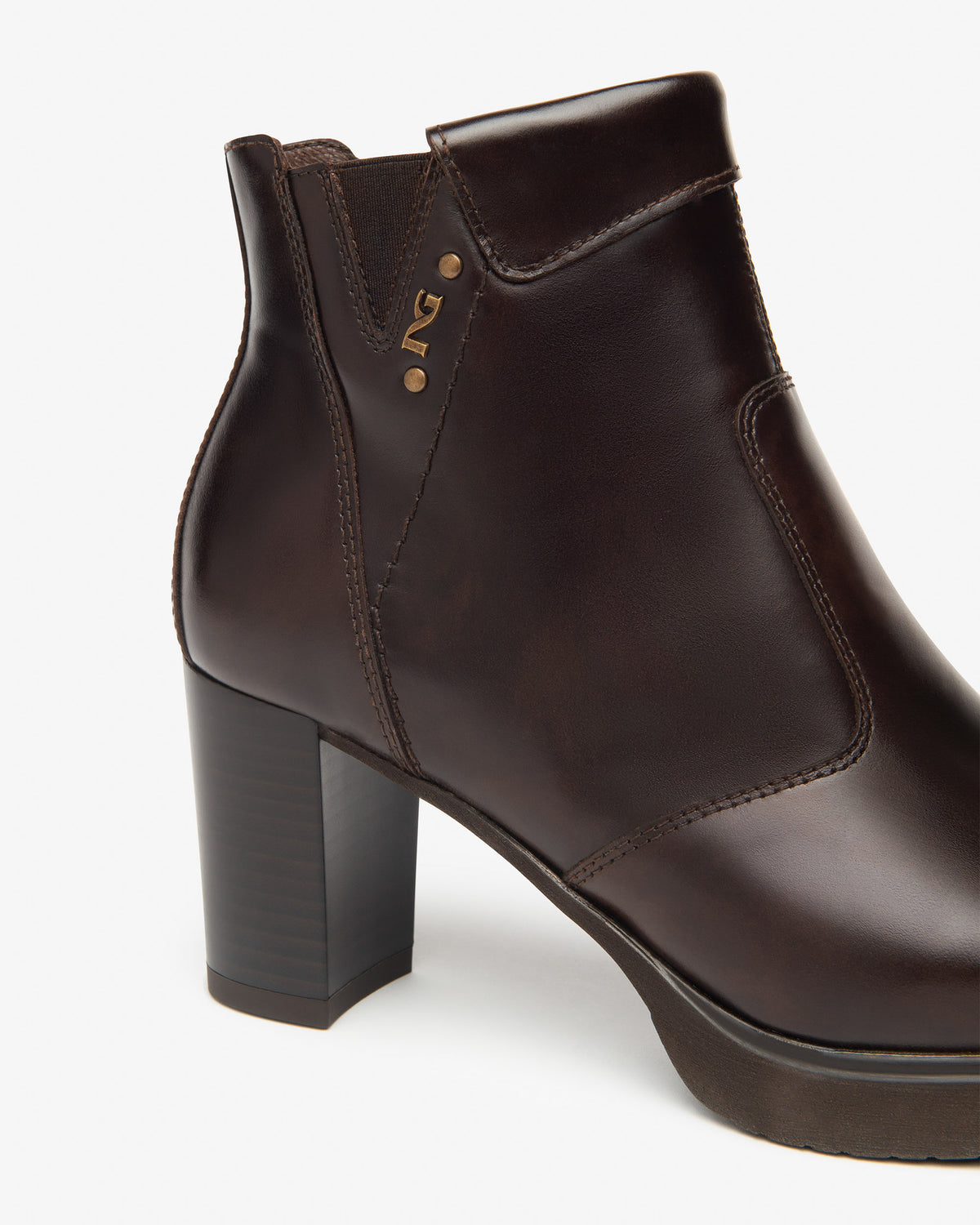 NERO GIARDINI Donna Stivaletti tacco I513801D Marrone