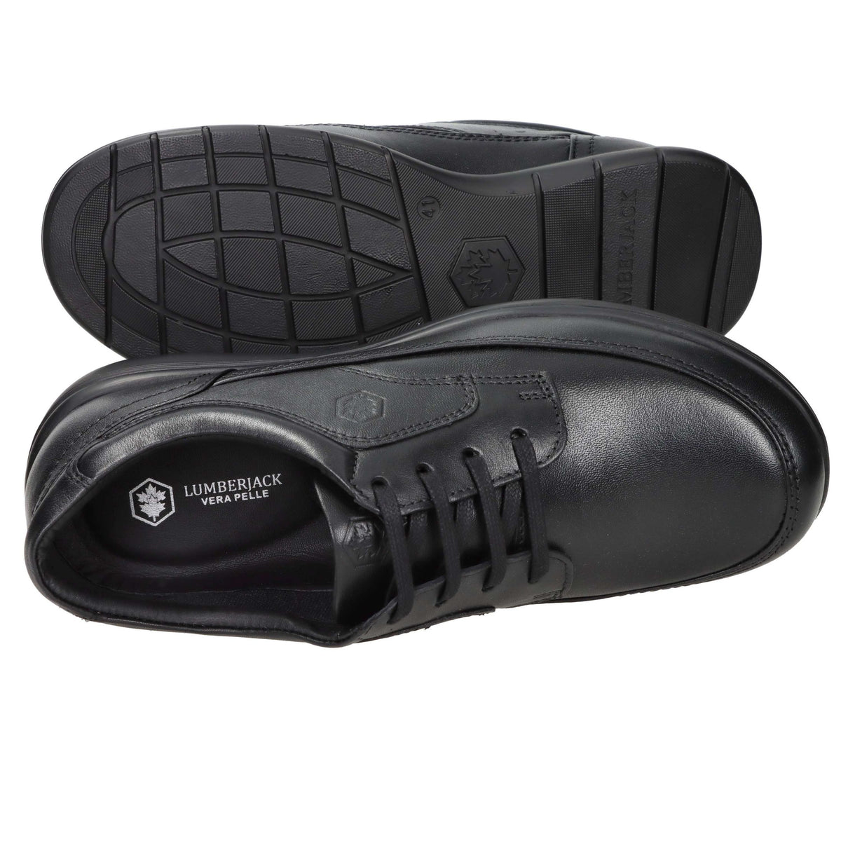 LUMBERJACK Uomo Stringata 102216649 Nero