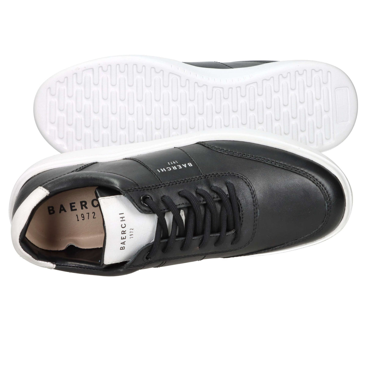 BAERCHI Uomo Sneakers bassa 9100 Nero