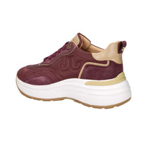 JANET & JANET Donna Sneakers bassa J-382 Bordeaux