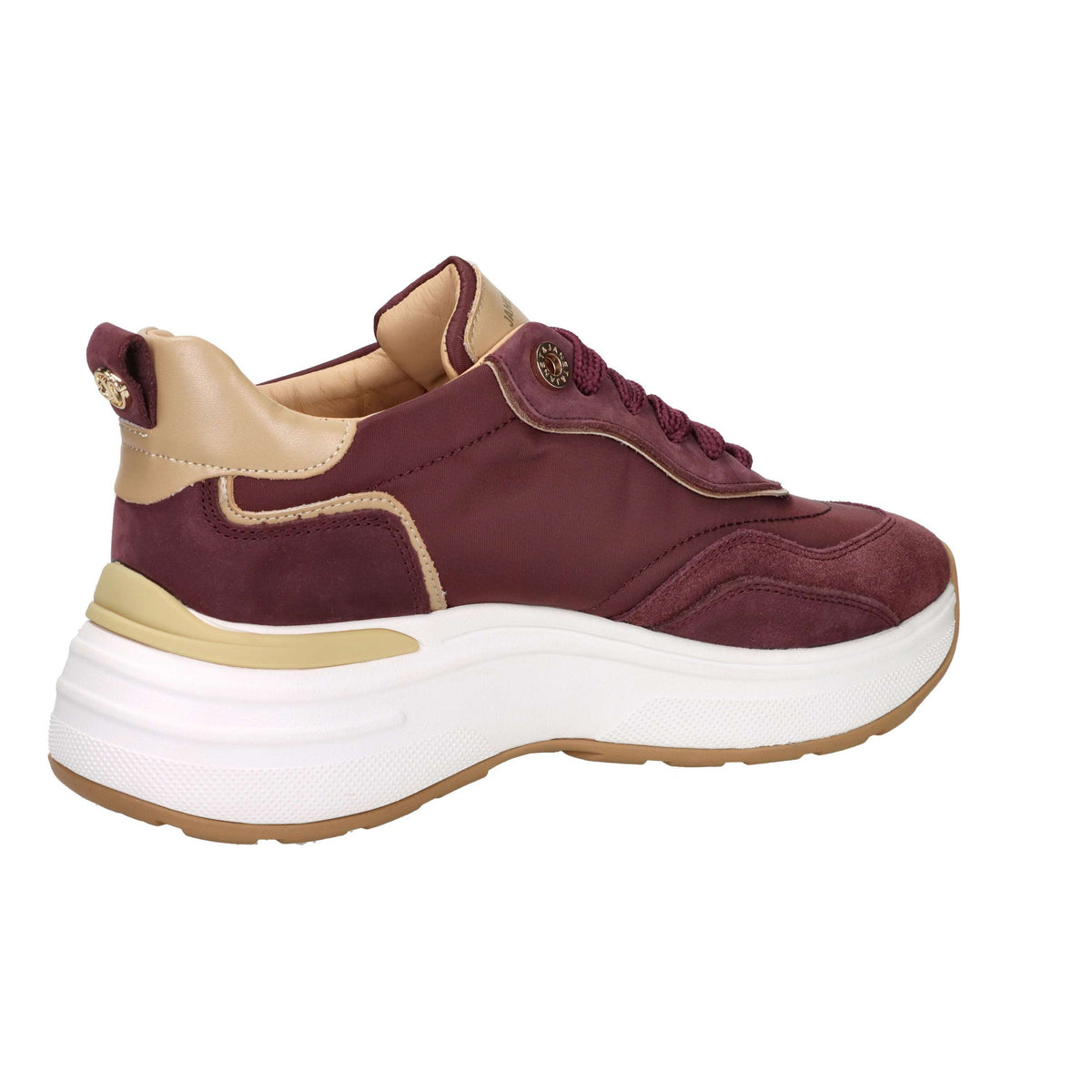 JANET & JANET Donna Sneakers bassa J-382 Bordeaux