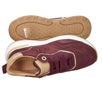 JANET & JANET Donna Sneakers bassa J-382 Bordeaux