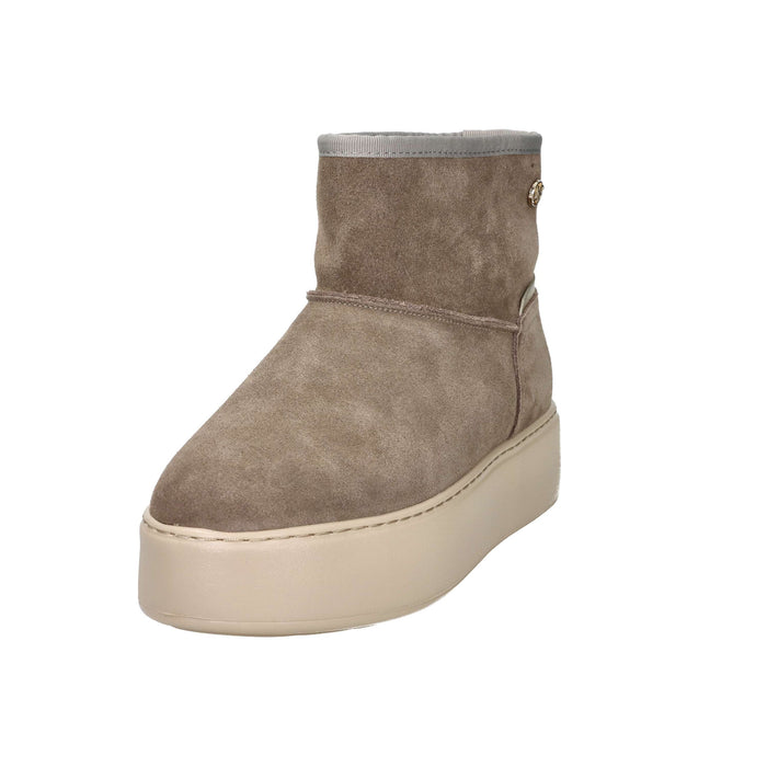 JANET & JANET Donna Stivaletti zeppa J-352 Taupe
