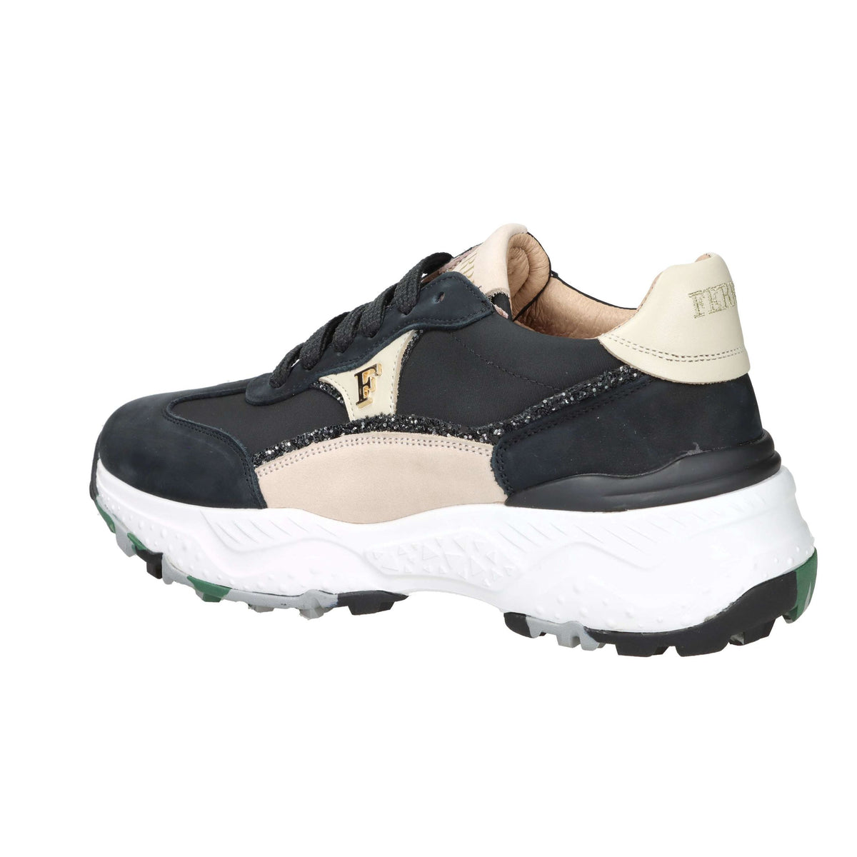 FERRE' Donna Sneakers bassa F-451 Nero