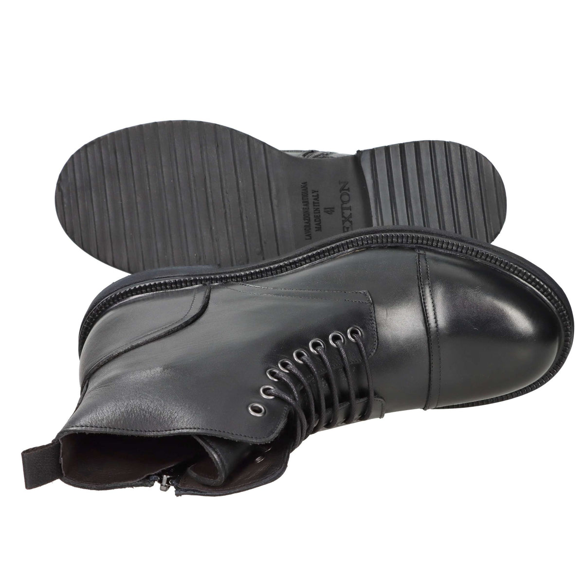EXTON Uomo Anfibi 9255 Nero