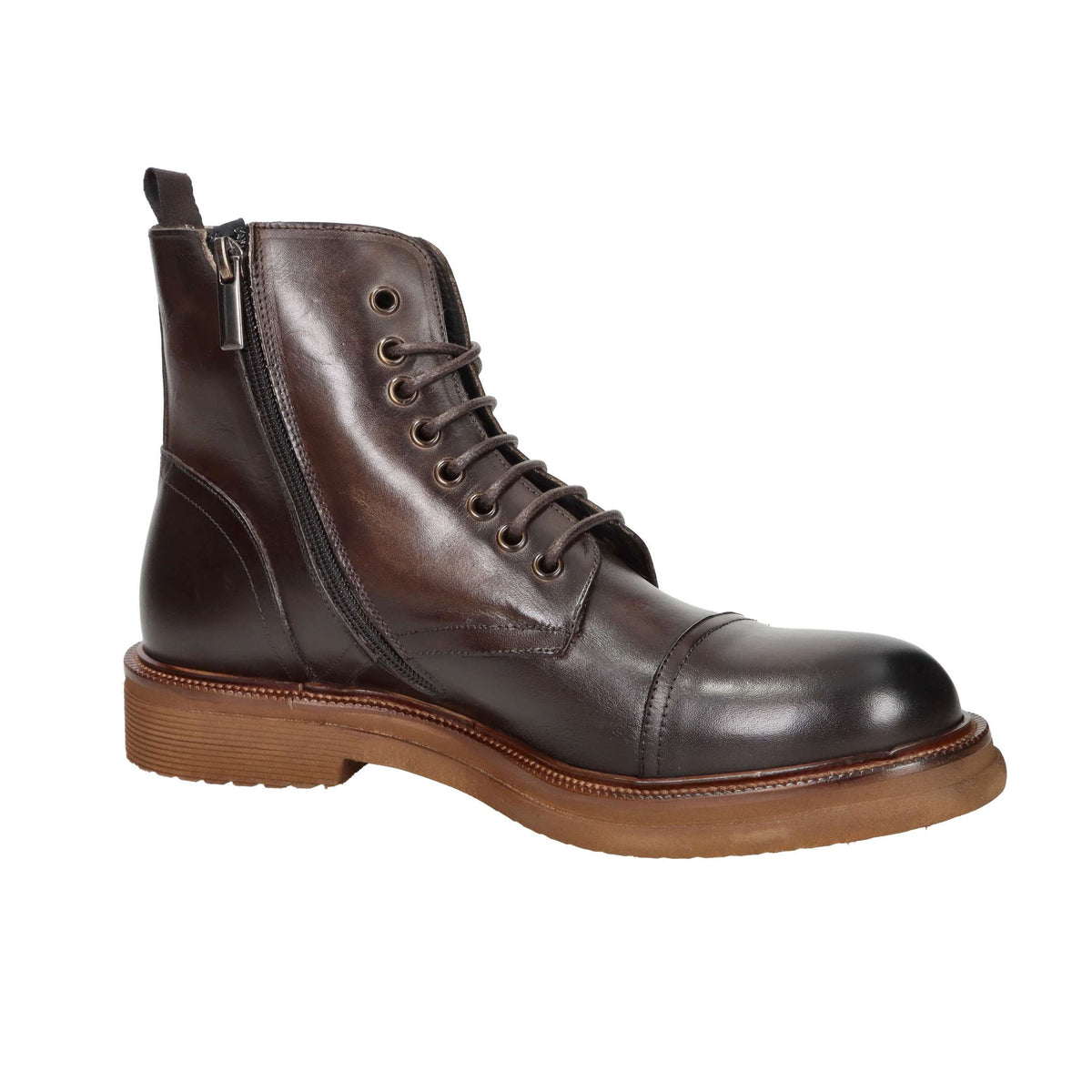 EXTON Uomo Anfibi 9255 Marrone