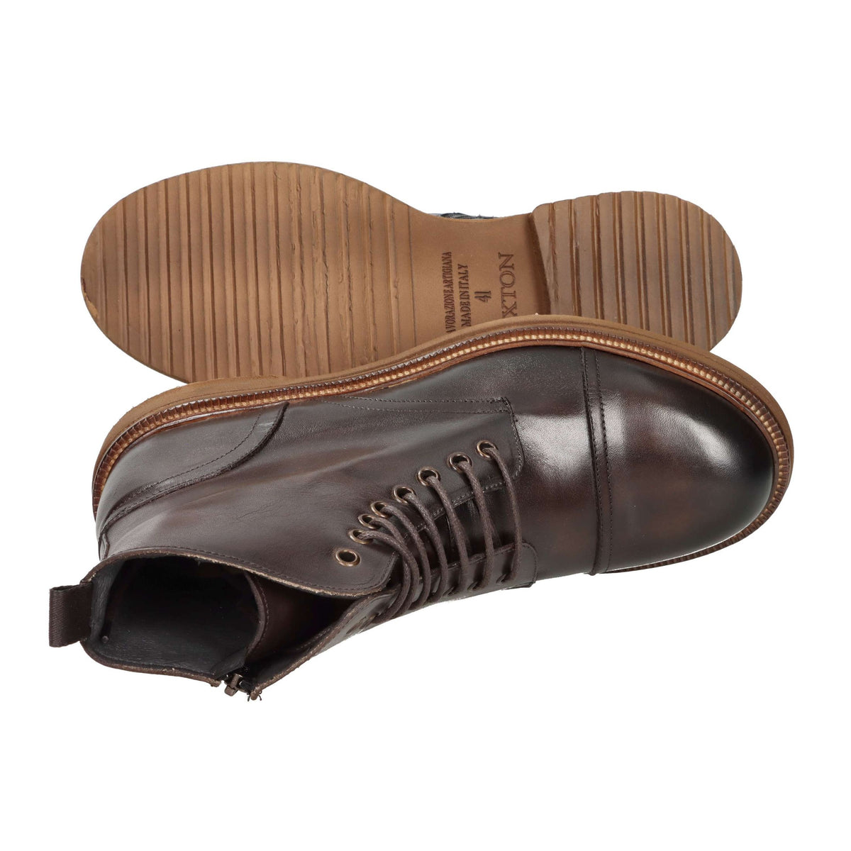 EXTON Uomo Anfibi 9255 Marrone