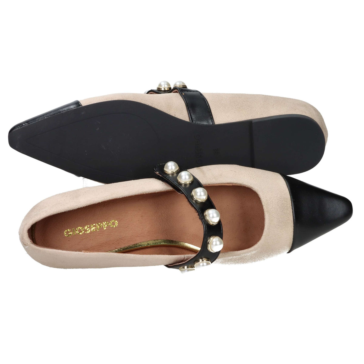 GIOSEPPO Donna Ballerine 76159 Nero
