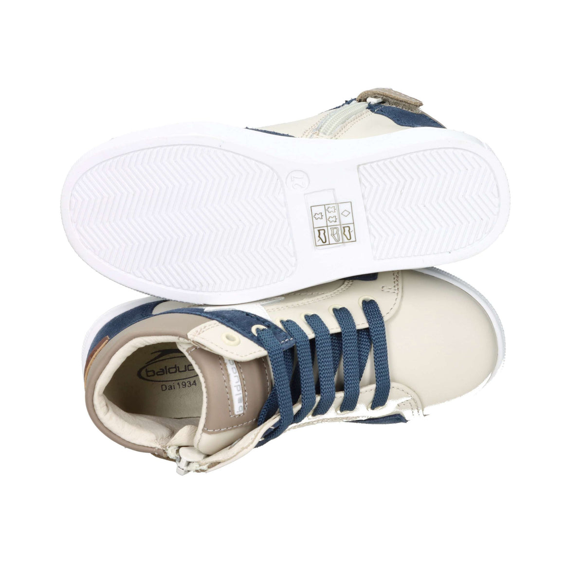 BALDUCCI Bambini e ragazzi Sneakers alta BUTT1936 Beige