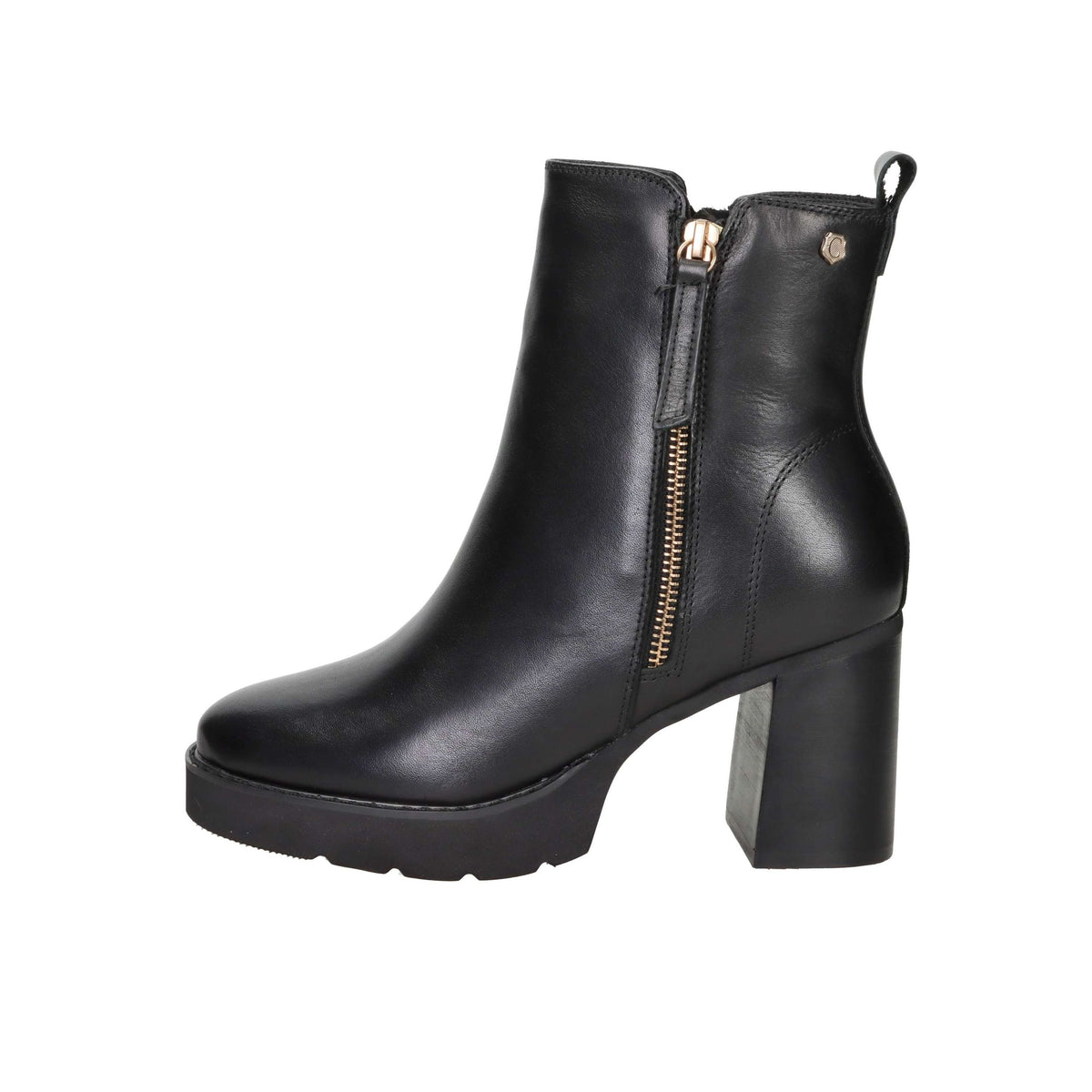 Carmela Donna Stivaletti tacco 162602 Nero