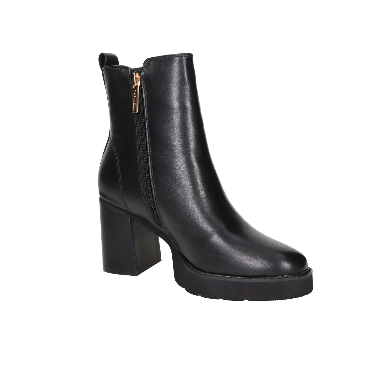 Carmela Donna Stivaletti tacco 162602 Nero