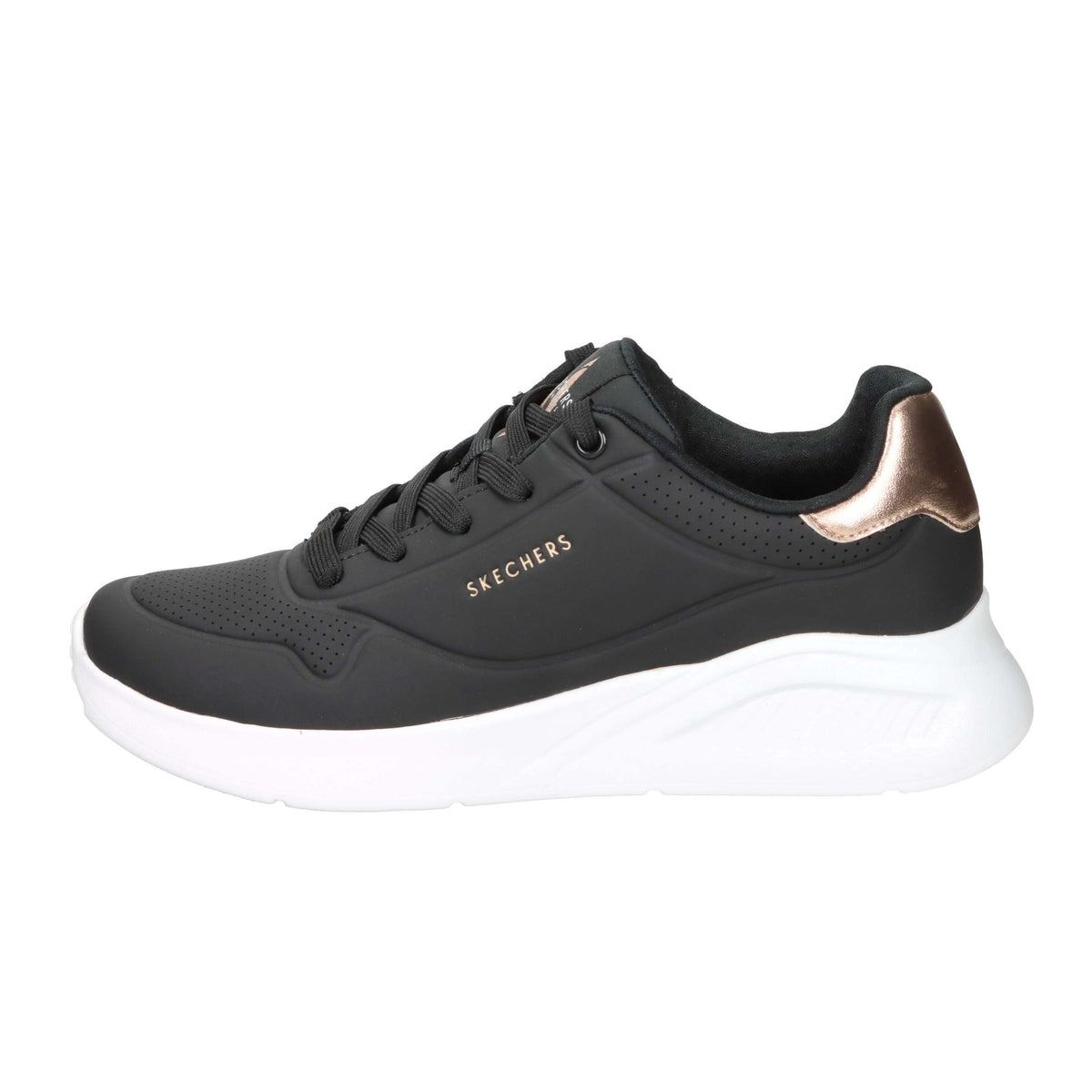 SKECHERS Donna Sneakers bassa 117291 Nero