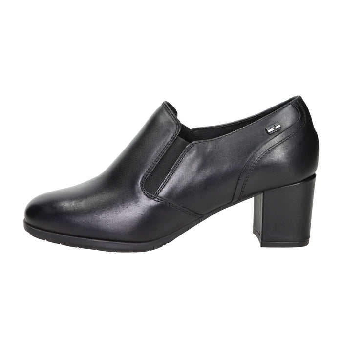 Valleverde Donna Mocassino tacco 36564 Nero