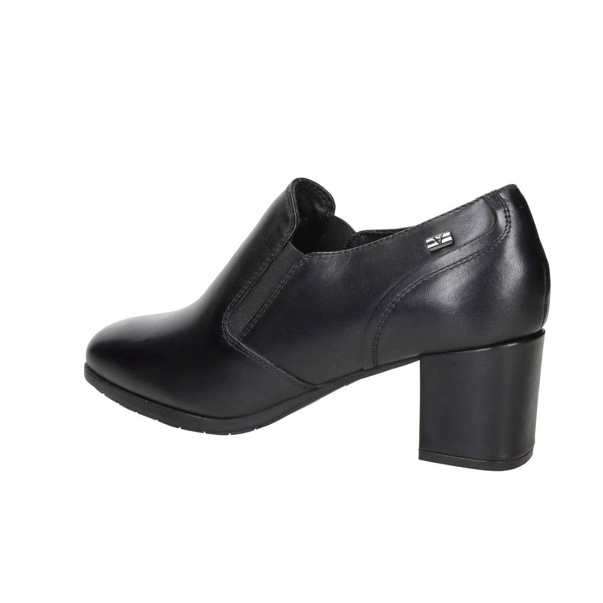 Valleverde Donna Mocassino tacco 36564 Nero