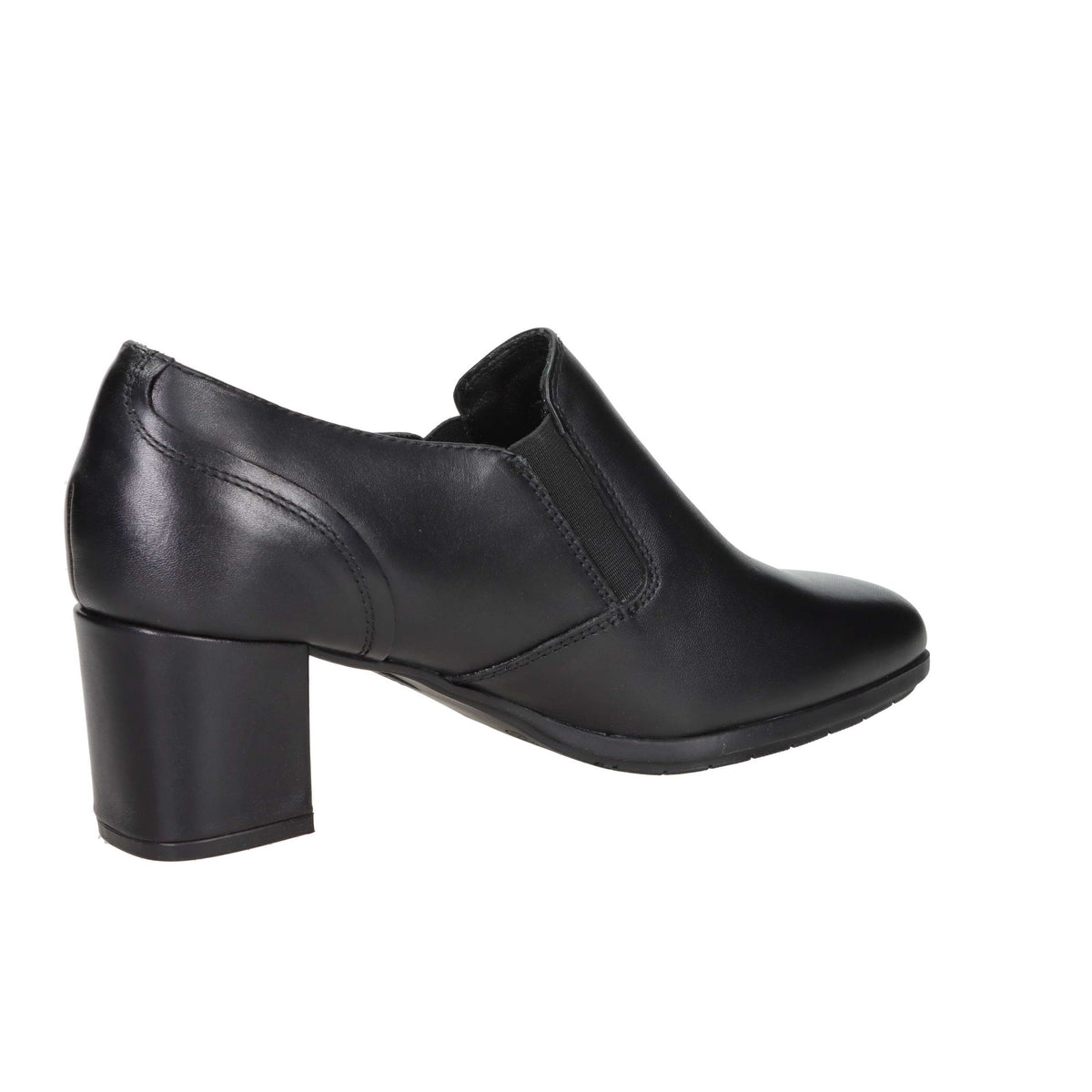 Valleverde Donna Mocassino tacco 36564 Nero