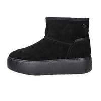 JANET & JANET Donna Stivaletti zeppa J-352 Nero