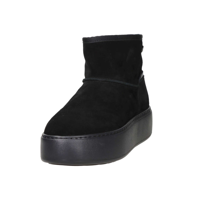 JANET & JANET Donna Stivaletti zeppa J-352 Nero