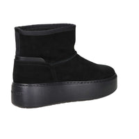 JANET & JANET Donna Stivaletti zeppa J-352 Nero