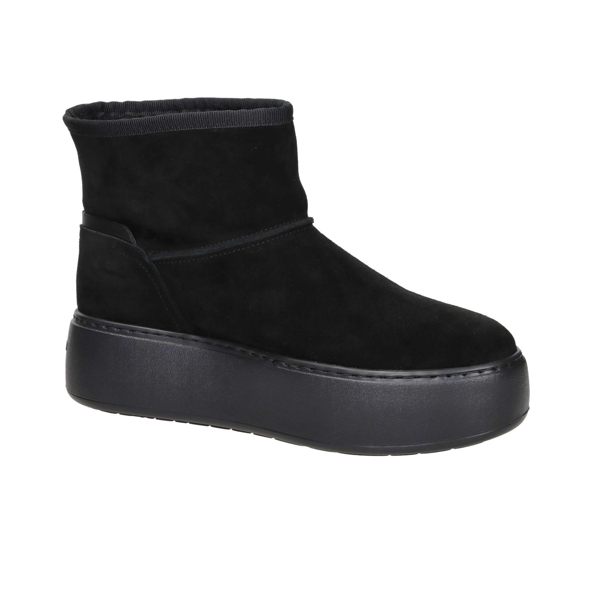 JANET & JANET Donna Stivaletti zeppa J-352 Nero