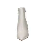 FERRE' Donna Stivaletti tacco F-613 Panna