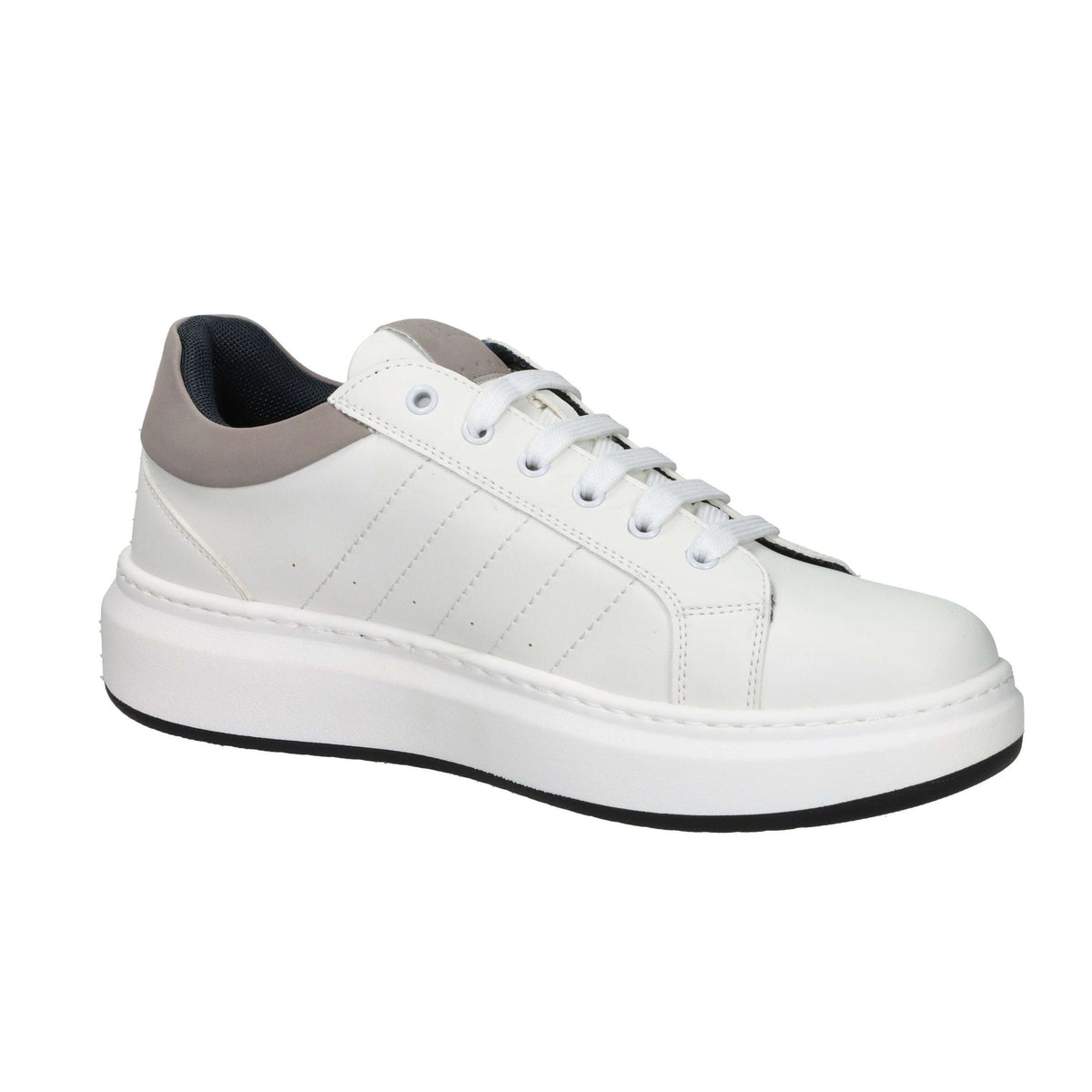 FERRE' Uomo Sneakers bassa FU-191 Bianco/Grigio