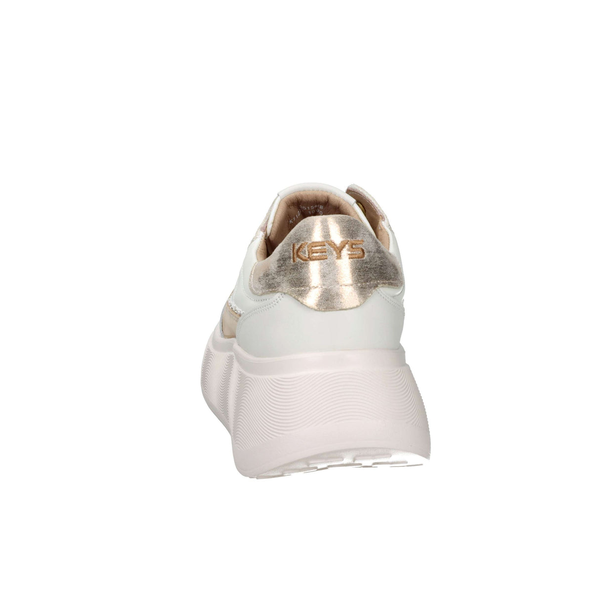 KEYS Donna Sneakers bassa K-11270 Beige/Oro