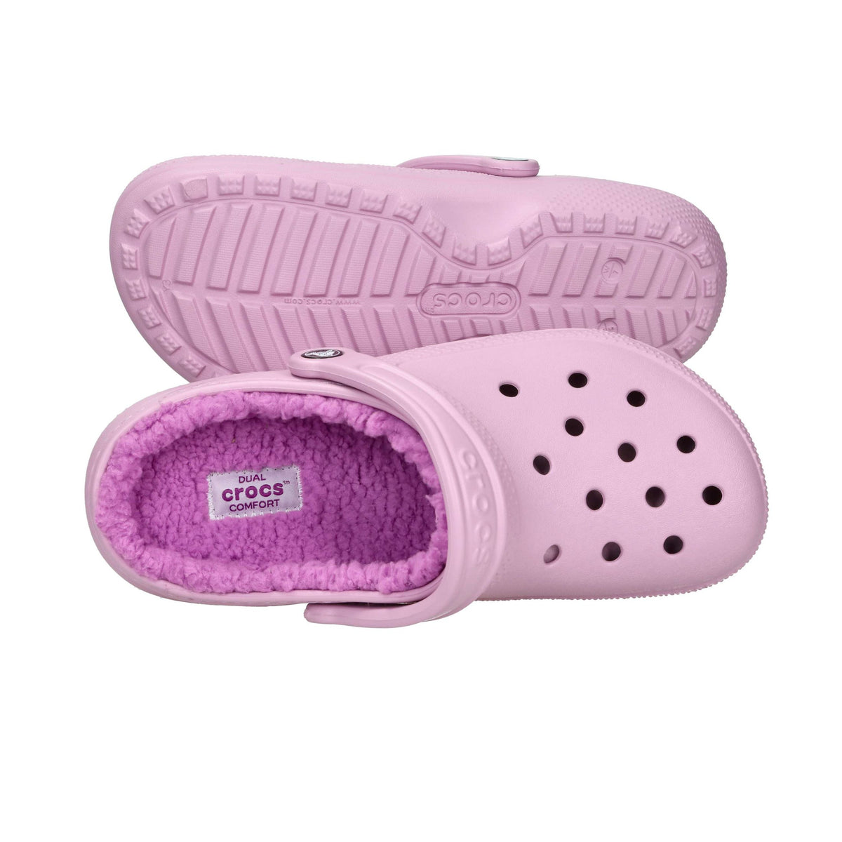 CROCS Donna Ciabatta invernale 203591 Fucsia