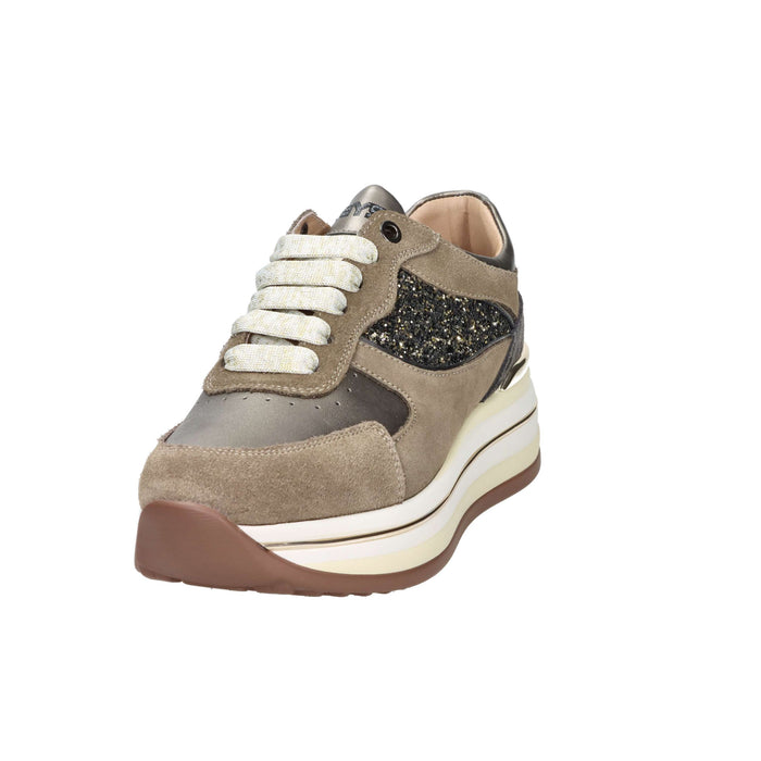 KEYS Donna Sneakers bassa K-11280 Taupe