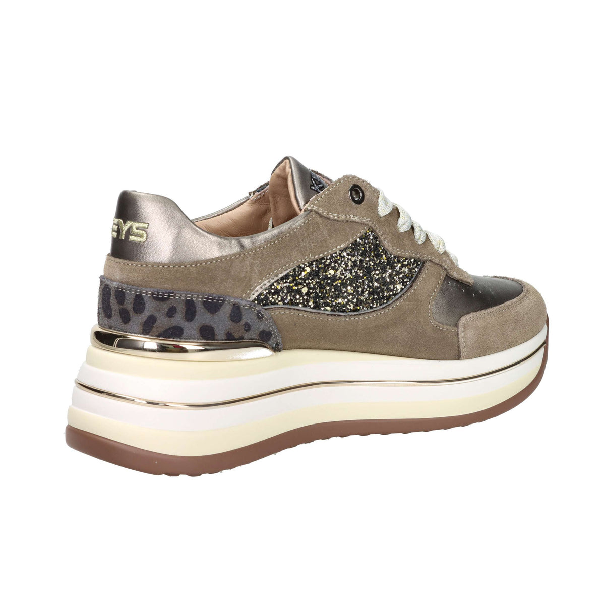 KEYS Donna Sneakers bassa K-11280 Taupe