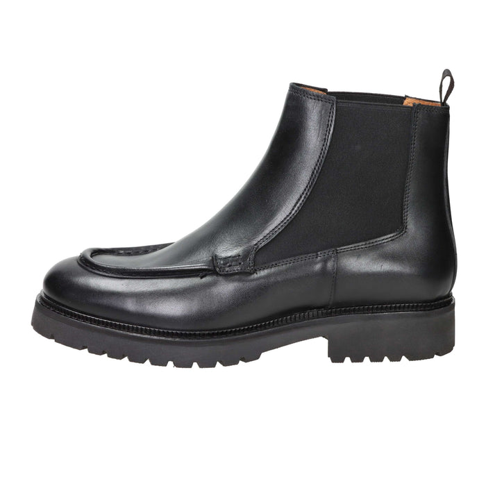 EXTON Uomo Stivaletti bassi 689 Nero