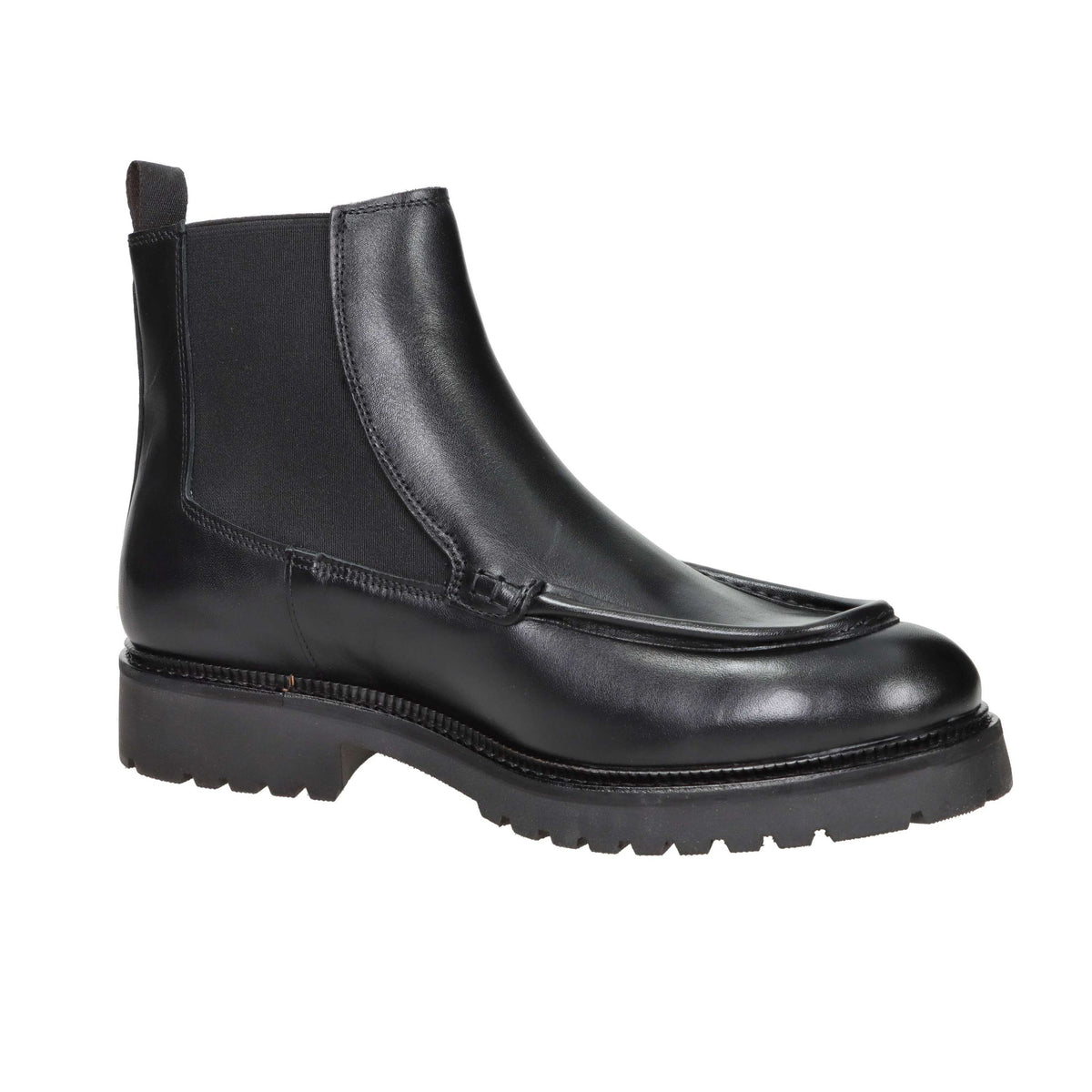 EXTON Uomo Stivaletti bassi 689 Nero