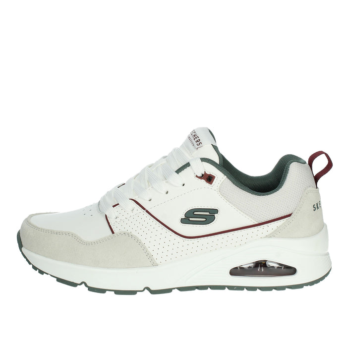 SKECHERS Uomo Sneakers bassa 183020 Bianco