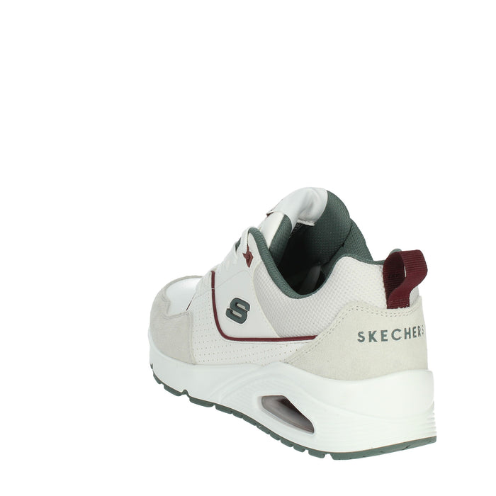 SKECHERS Uomo Sneakers bassa 183020 Bianco