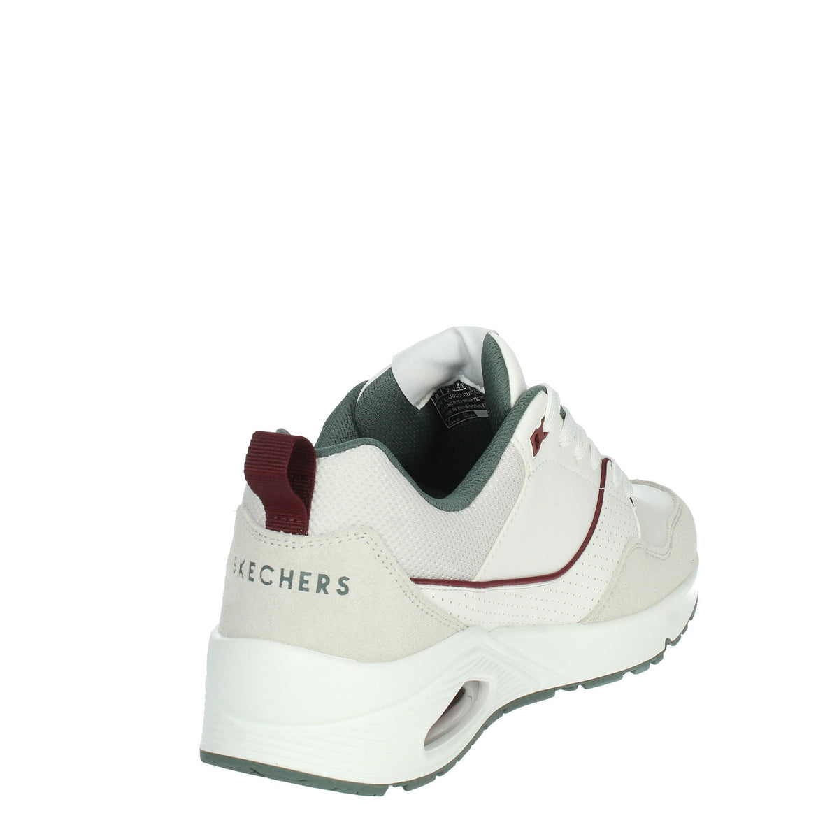 SKECHERS Uomo Sneakers bassa 183020 Bianco