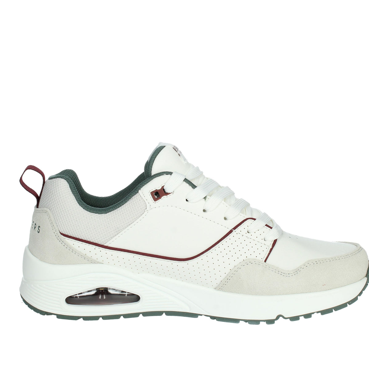 SKECHERS Uomo Sneakers bassa 183020 Bianco