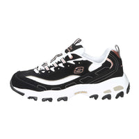 SKECHERS Donna Sneakers bassa 13154 Nero/Bianco