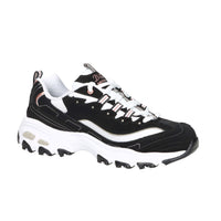 SKECHERS Donna Sneakers bassa 13154 Nero/Bianco