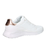 SKECHERS Donna Sneakers bassa 177291 Bianco/Cipria