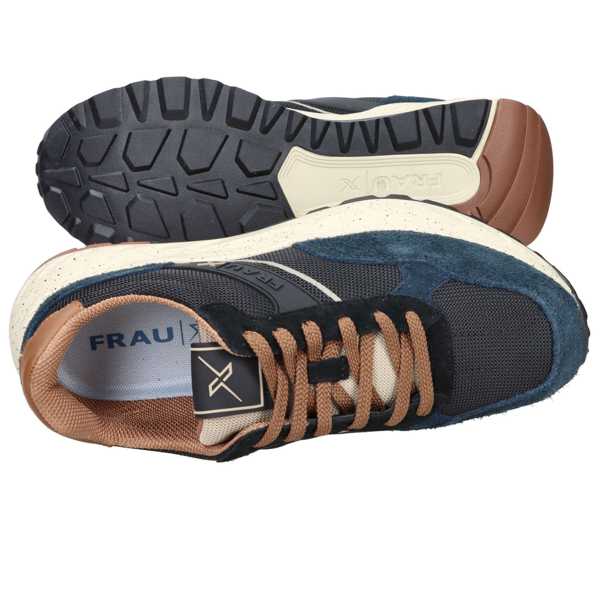 FRAU Uomo Sneakers bassa X013 Blu