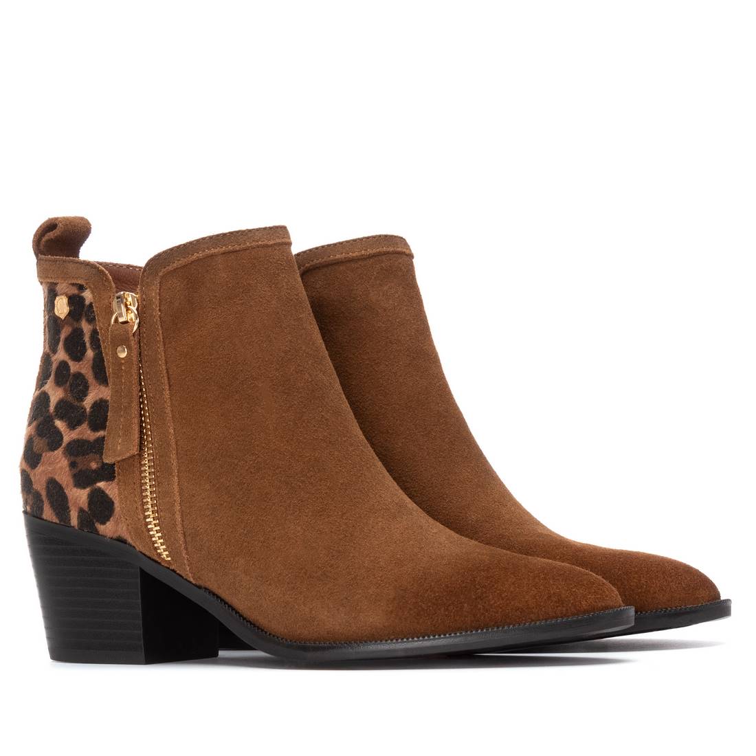 Carmela Donna Stivaletti tacco 162582 Cammello