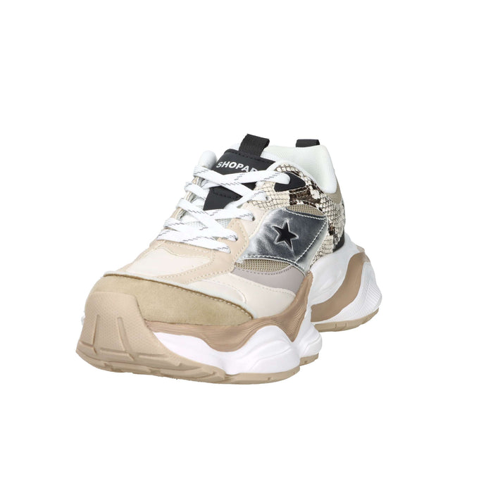 Shop Art Donna Sneakers bassa SASF251218 Beige
