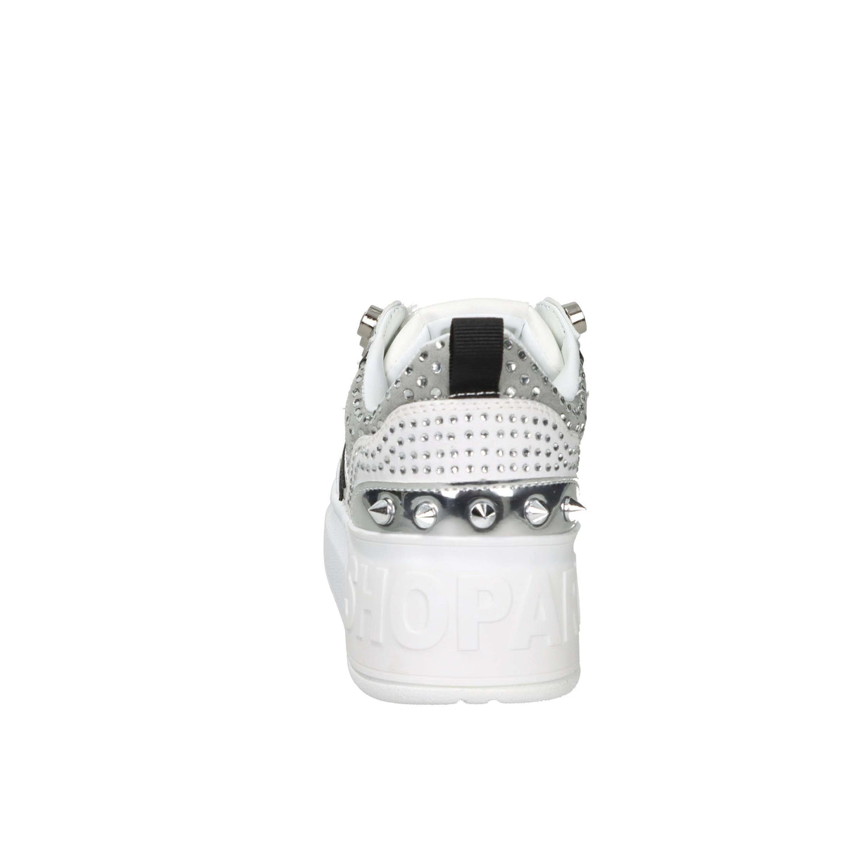 Shop Art Donna Sneakers bassa SASF251210 Bianco/Argento