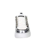 Shop Art Donna Sneakers bassa SASF251210 Bianco/Argento