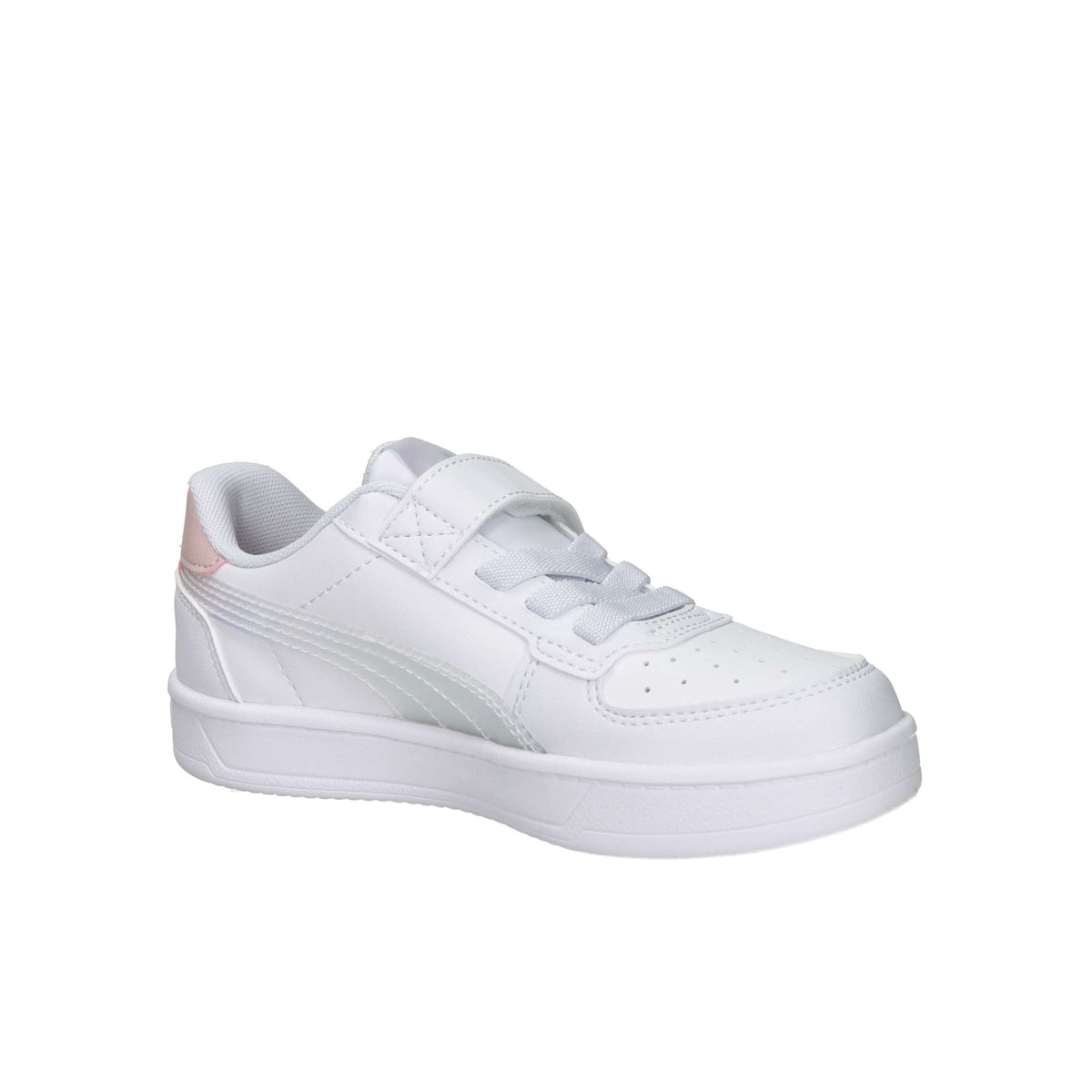 Puma Bambine e ragazze Sneakers bassa 398729 Bianco/Rosa