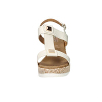 SPACE MODA Donna Sandali con zeppa 2451236 Panna
