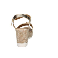 STUDIO MODA Donna Sandali con zeppa 51291-E5 Platino